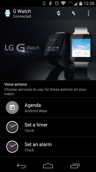 Illustration for article titled Android Wear Review: LG G Watch